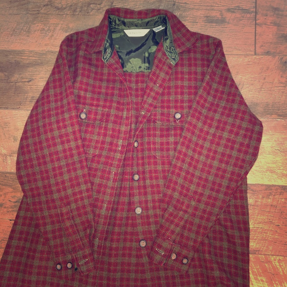 VINTAGE !!!! Flannel button up
